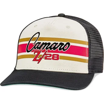 Czapka trucker biała i czarna snapback Camaro Z28 Sinclair od American Needle