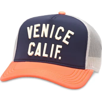 Kepurė išlenkta tamsiai mėlyna snapback California Riptide Valin American Needle