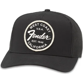 Czarna czapka trucker snapback Fender Valin od American Needle