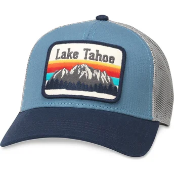 Czapka trucker niebieska snapback Lake Tahoe Valin American Needle