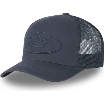 Kepurė išlenkta vilkikas tamsiai mėlyna snapback LOF A1 Von Dutch