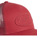 kepure-islenkta-raudona-snapback-lof-a3-von-dutch