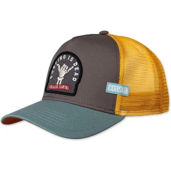 Kepurė išlenkta vilkikas įvairiaspalvis snapback Surfing Is Dead HFT Coastal