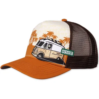 Kepurė išlenkta ruda snapback HFT Coastal