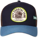 kepure-islenkta-tamsiai-melyna-snapback-lazy-coastal-tribe-hft-coastal