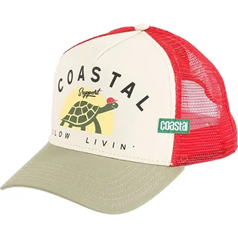 Kepurė išlenkta įvairiaspalvis snapback Support Slow Livin HFT Coastal