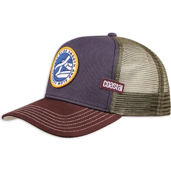 Kepurė išlenkta vilkikas įvairiaspalvis snapback , Just Glide Smooth And Slow HFT Coastal