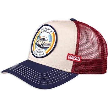Kepurė išlenkta įvairiaspalvis snapback Over Each Rainbow There Is Always A Better Wave HFT Coastal