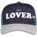 kepure-islenkta-tamsiai-melyna-snapback-wave-lover-hft-coastal