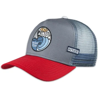 Cap išlenkta gray snapback Coastal