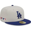 kepure-plokscia-pilka-priglundanti-59fifty-farm-team-los-angeles-dodgers-mlb-new-era