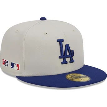 gorra-plana-gris-y-azul-ajustada-59fifty-farm-team-de-los-angeles-dodgers-mlb-de-new-era