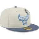 plaska-czapka-szaro-niebieska-dopasowana-59fifty-the-elements-air-pin-chicago-bulls-nba-new-era