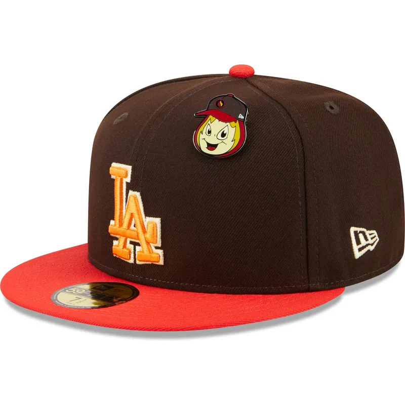 cap-plokscia-brown-ajustada-59fifty-the-elements-fire-pin-los-angeles-dodgers-mlb-new-era