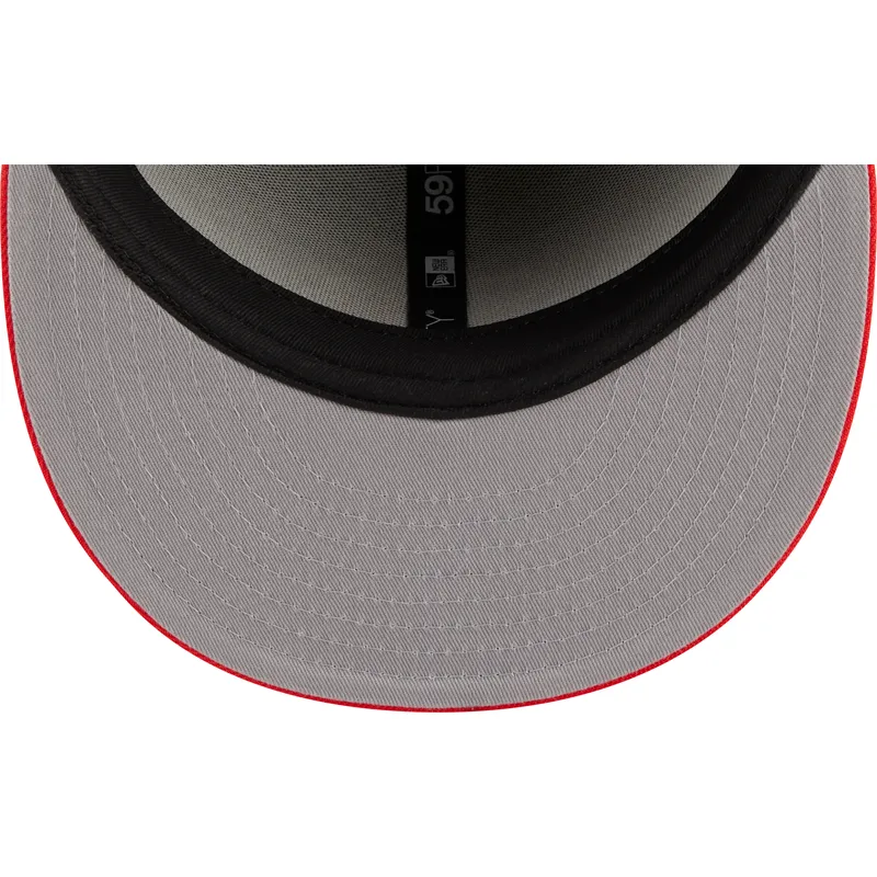 kepure-plokscia-ruda-priglundantis-59fifty-the-elements-fire-pin-los-angeles-dodgers-mlb-new-era