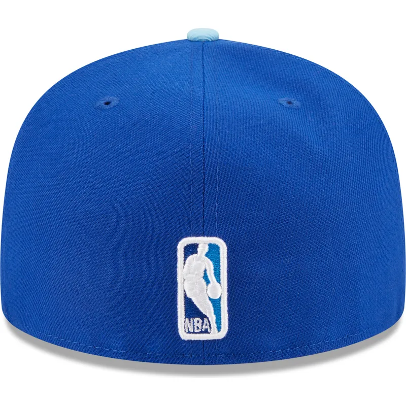 kepure-plokscia-melyna-priglundanti-59fifty-the-elements-water-pin-los-angeles-lakers-nba-new-era