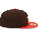 kepure-plokscia-ruda-priglundantis-59fifty-the-elements-fire-pin-miami-heat-nba-new-era