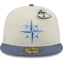 szara-i-niebieska-dopasowana-czapka-z-daszkiem-59fifty-the-elements-air-pin-seattle-mariners-mlb-new-era