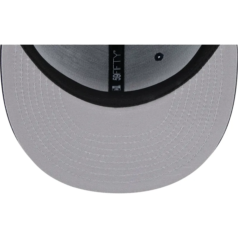 kepure-plokscia-tamsiai-melyna-priglundanti-59fifty-sunlight-pop-new-york-yankees-mlb-new-era