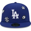 kepure-plokscia-melyna-priglundanti-59fifty-sunlight-pop-los-angeles-dodgers-mlb-new-era