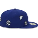 kepure-plokscia-melyna-priglundanti-59fifty-sunlight-pop-los-angeles-dodgers-mlb-new-era