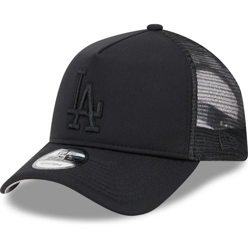 kepure-islenkta-juoda-snapback-9forty-a-frame-all-day-los-angeles-dodgers-mlb-new-era