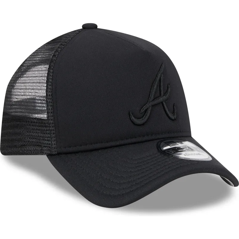 kepure-islenkta-juoda-snapback-9forty-a-frame-all-day-atlanta-braves-mlb-new-era