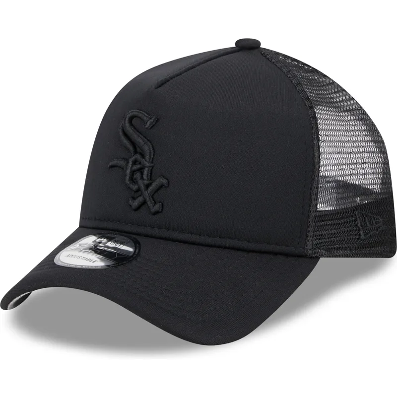 kepure-islenkta-juoda-snapback-9forty-a-frame-all-day-chicago-white-sox-mlb-new-era