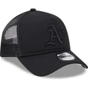 kepure-islenkta-juoda-snapback-9forty-a-frame-all-day-oakland-athletics-mlb-new-era
