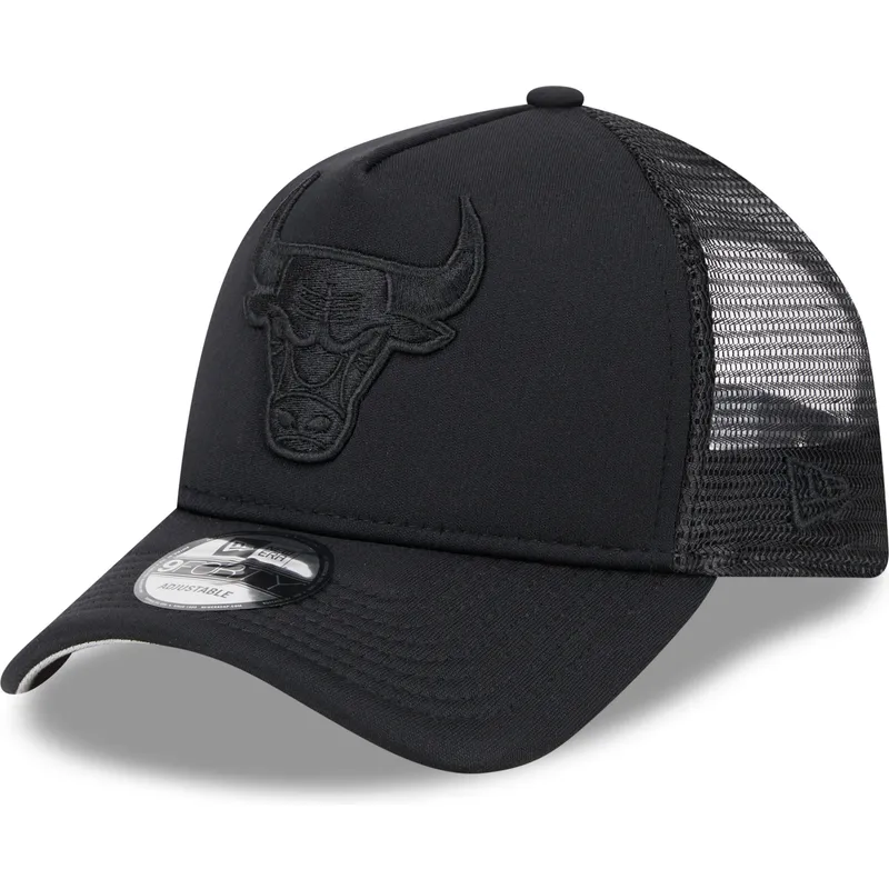 kepure-islenkta-juoda-snapback-9forty-a-frame-all-day-chicago-bulls-nba-new-era
