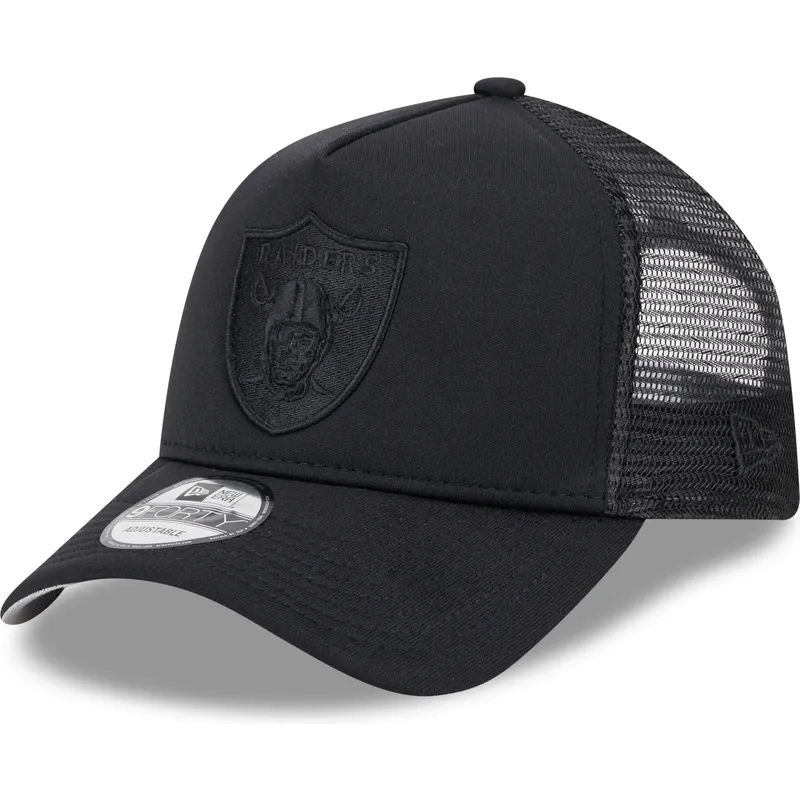 kepure-islenkta-juoda-snapback-9forty-a-frame-all-day-las-vegas-raiders-nfl-new-era