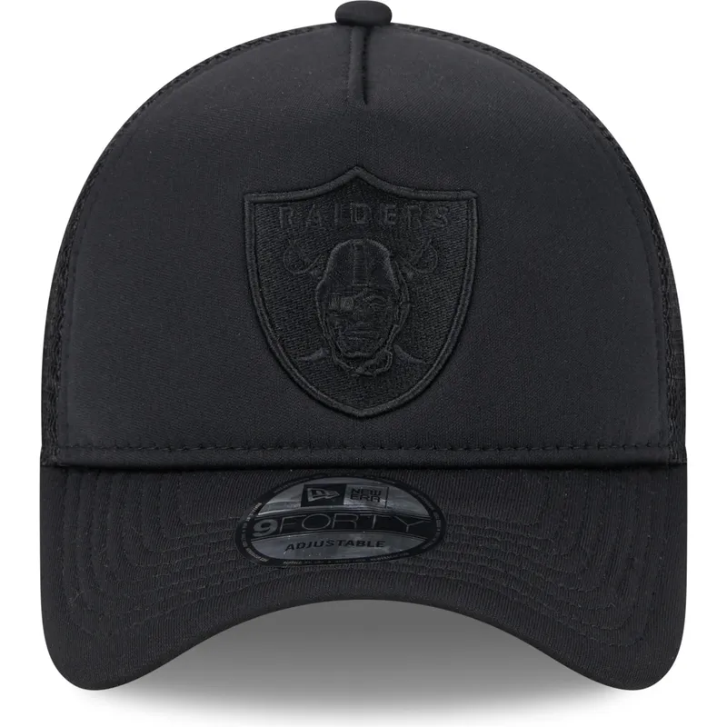 kepure-islenkta-juoda-snapback-9forty-a-frame-all-day-las-vegas-raiders-nfl-new-era