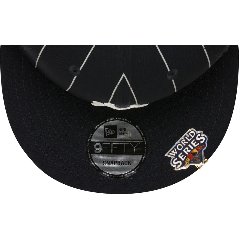 kepure-plokscia-tamsiai-melyna-snapback-9fifty-pinstripe-visor-clip-new-york-yankees-mlb-new-era