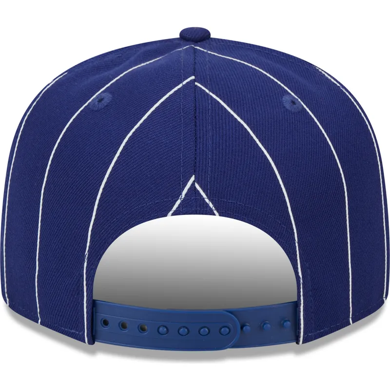 czapka-z-plaskim-daszkiem-niebieska-snapback-9fifty-pinstripe-visor-clip-los-angeles-dodgers-mlb-new-era