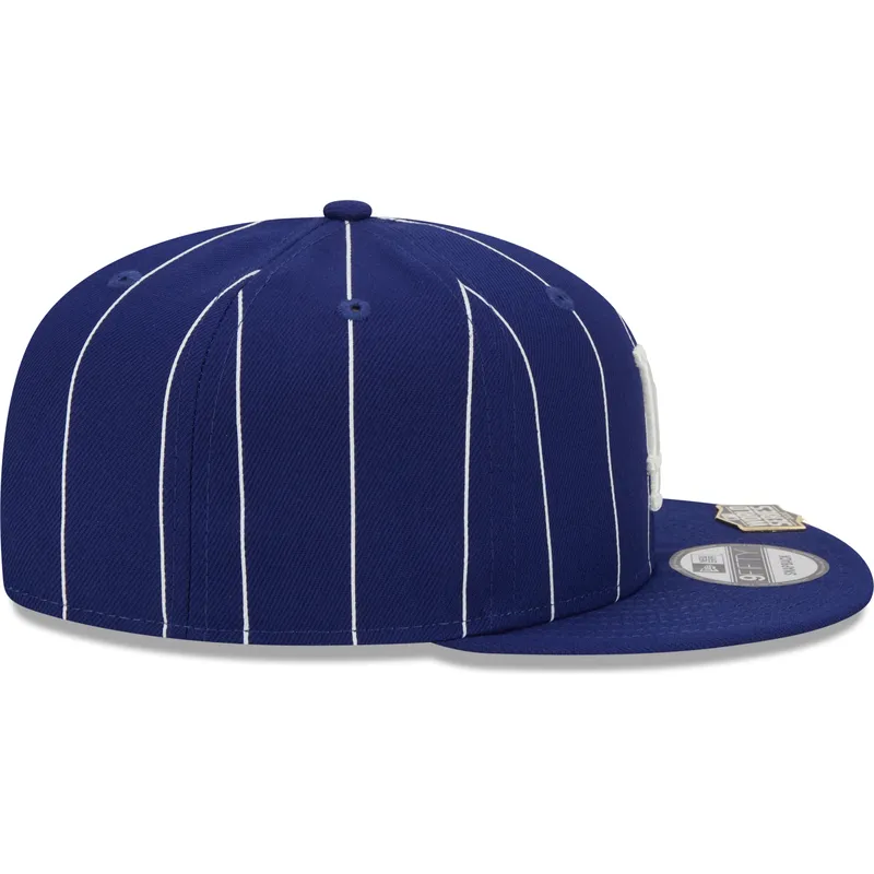 czapka-z-daszkiem-niebieska-snapback-9fifty-pinstripe-visor-clip-los-angeles-dodgers-mlb-new-era