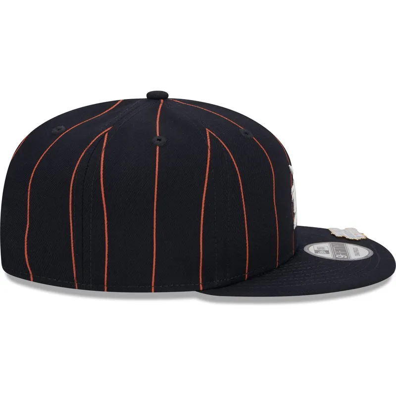 kepure-plokscia-tamsiai-melyna-snapback-9fifty-pinstripe-visor-clip-detroit-tigers-mlb-new-era