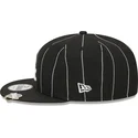 kepure-plokscia-juoda-snapback-9fifty-pinstripe-visor-clip-chicago-white-sox-mlb-new-era