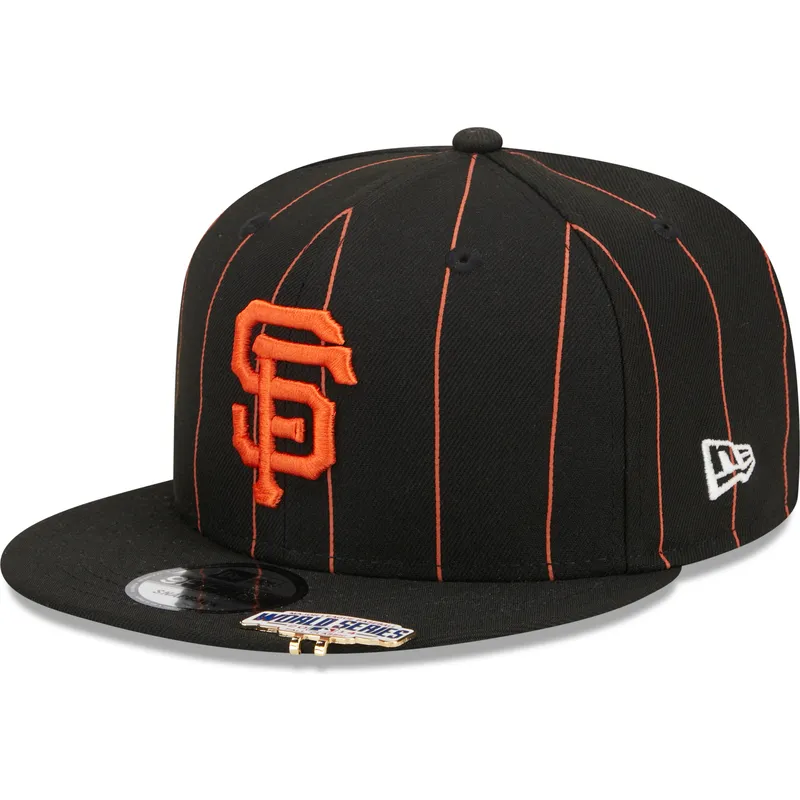 kepure-plokscia-juoda-snapback-9fifty-pinstripe-visor-clip-san-francisco-giants-mlb-new-era