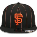 kepure-plokscia-juoda-snapback-9fifty-pinstripe-visor-clip-san-francisco-giants-mlb-new-era