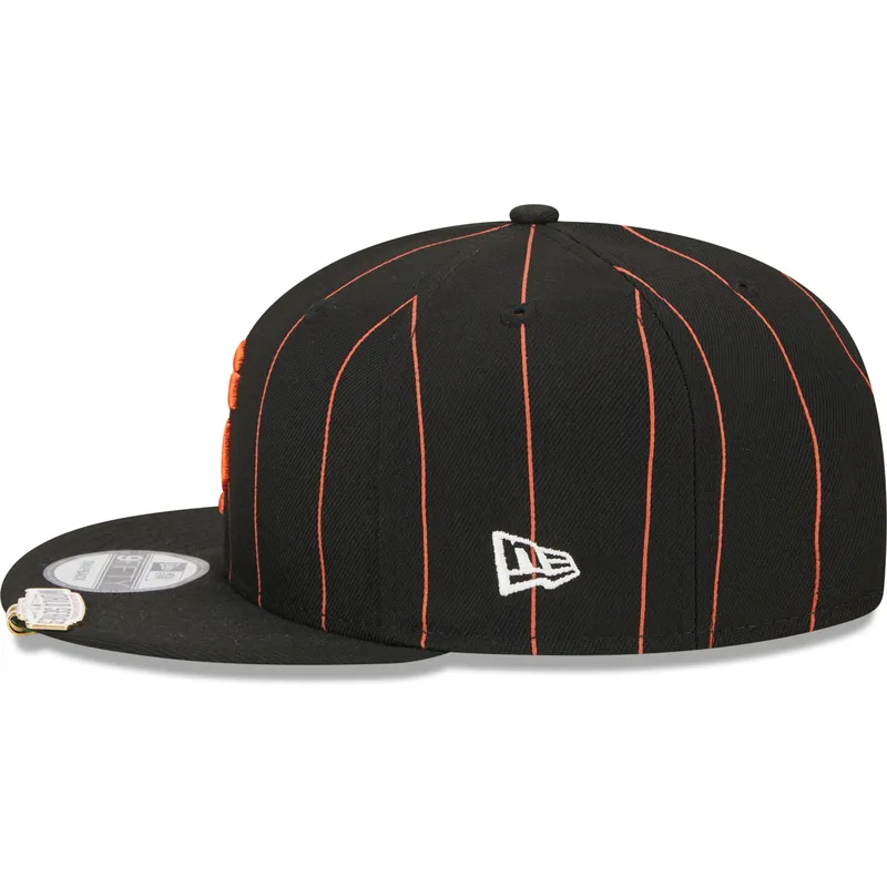 kepure-plokscia-juoda-snapback-9fifty-pinstripe-visor-clip-san-francisco-giants-mlb-new-era