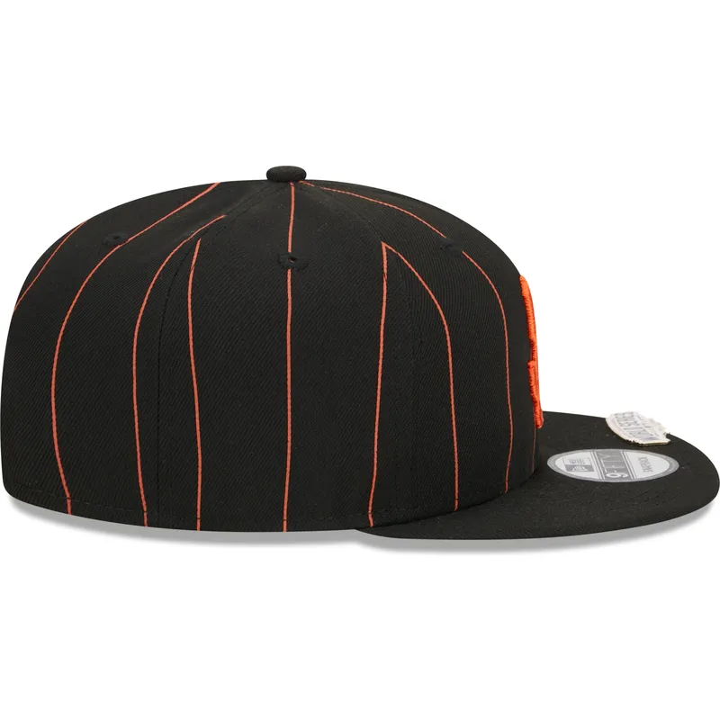 kepure-plokscia-juoda-snapback-9fifty-pinstripe-visor-clip-san-francisco-giants-mlb-new-era