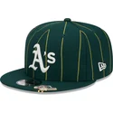cap-plokscia-green-snapback-9fifty-pinstripe-visor-clip-oakland-athletics-mlb-new-era