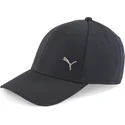 kepure-islenkta-juoda-reguliuojamas-gold-metal-cat-puma