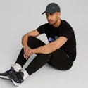 kepure-islenkta-juoda-reguliuojamas-gold-metal-cat-puma