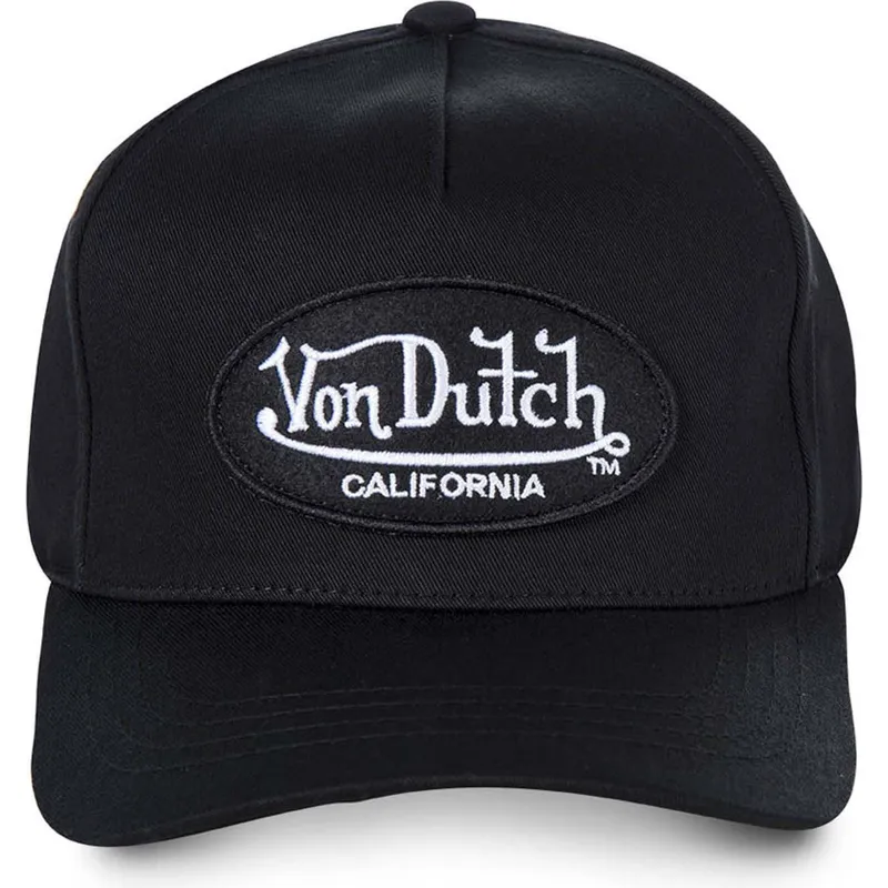 kepure-islenkta-juoda-reguliuojama-juostele-lofb02-von-dutch