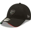 kepure-islenkta-juoda-reguliuojamas-9forty-repreve-flag-sandwich-ducati-motor-motogp-new-era