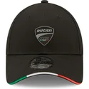 kepure-islenkta-juoda-reguliuojamas-9forty-repreve-flag-sandwich-ducati-motor-motogp-new-era