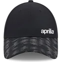 kepure-islenkta-juoda-reguliuojamas-9forty-reflective-visor-aprilia-piaggio-new-era