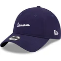 kepure-islenkta-tamsiai-melyna-reguliuojamas-9twenty-vespa-piaggio-new-era