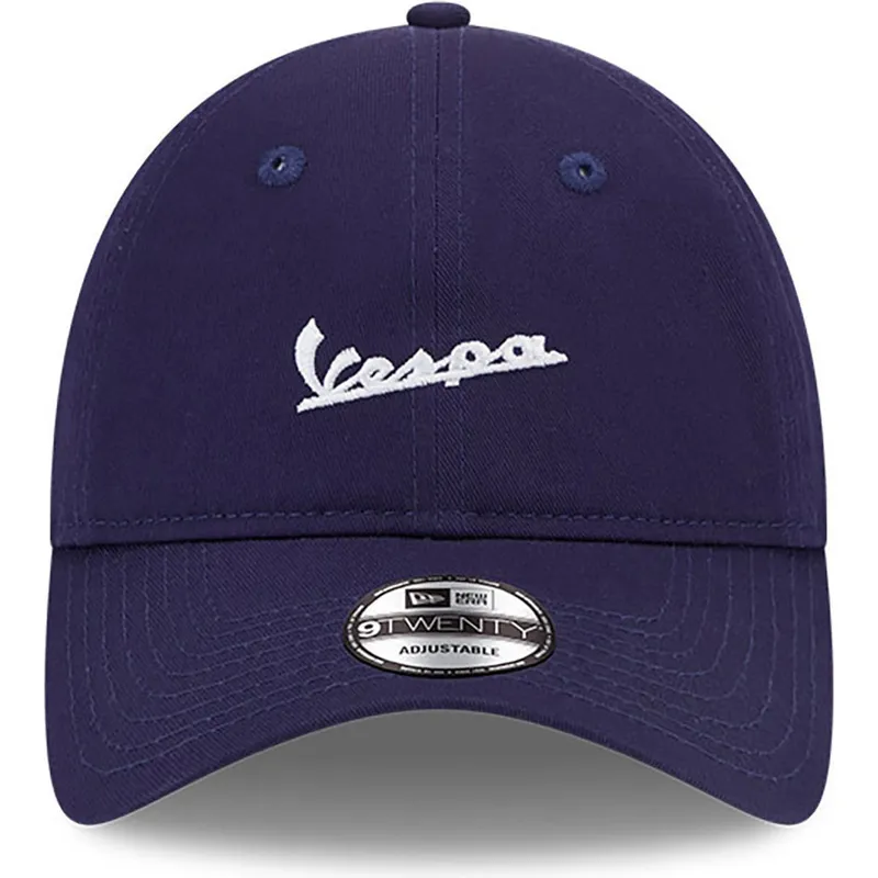 kepure-islenkta-tamsiai-melyna-reguliuojamas-9twenty-vespa-piaggio-new-era